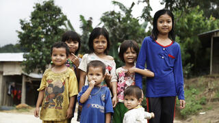 インドネシア：子どもたちはこんな支援地域で暮らしています