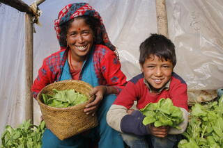 ネパール：子どもたちはこんな支援地域で暮らしています