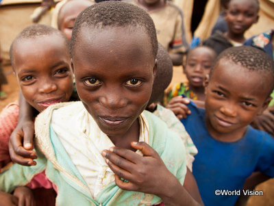ルワンダで暮らす難民の子どもたち