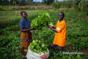 マラウイで支援を通して農業技術を学んだ住民