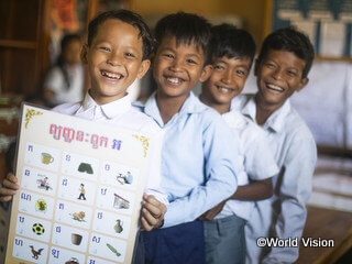カンボジアの子どもたち