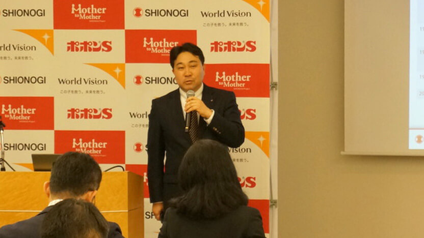 塩野義製薬　執行役員・海外事業本部長　プロジェクトオーナー　竹安正顕氏