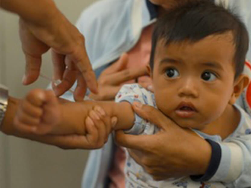 予防接種を受ける重要性も啓発