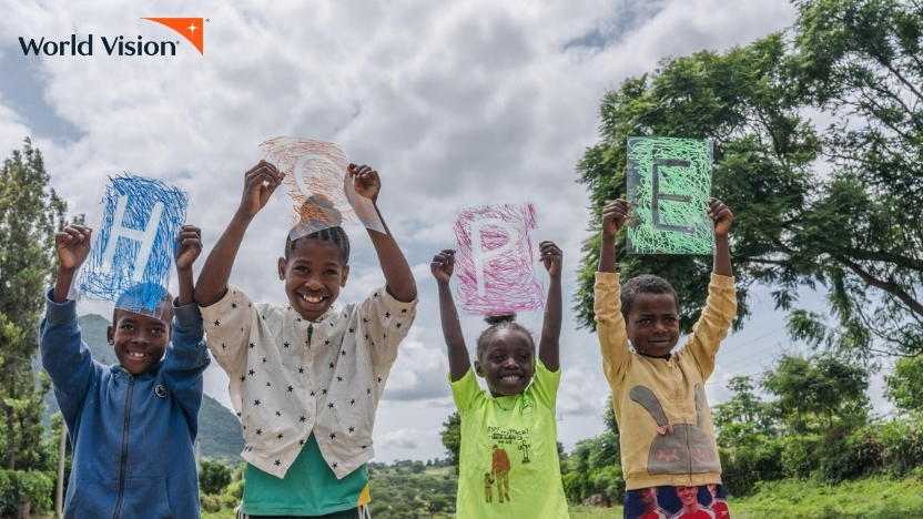 笑顔の子どもたち（エチオピア）