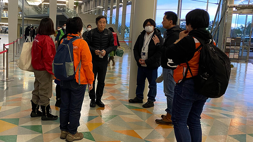 ｢いしかわ総合スポーツセンター｣にて、他団体と連携して活動