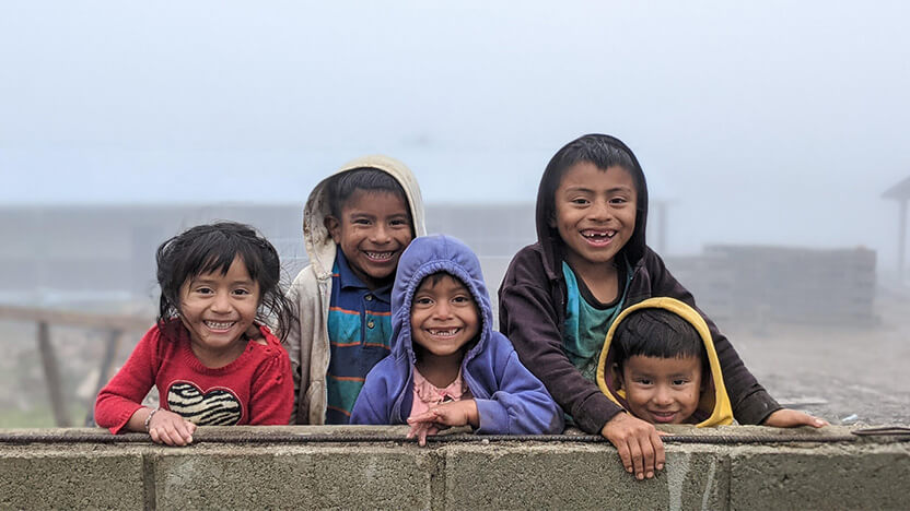 ハリケーンの被害を受けたホンジュラスに暮らす子どもたち