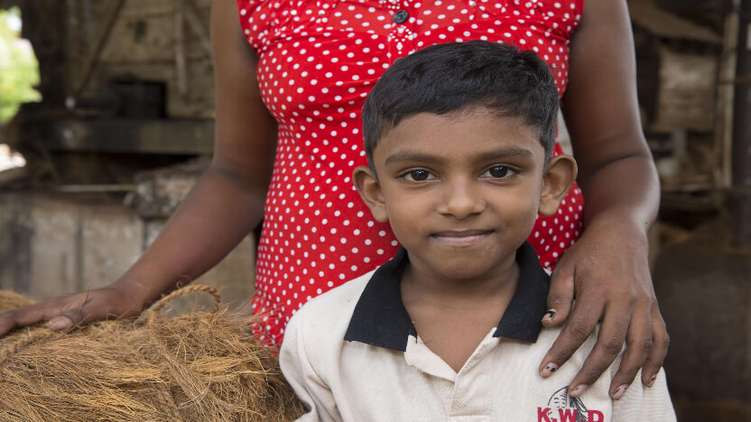 国外で難民生活を送っているスリランカの人々が多数います