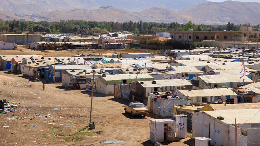 中東・北アフリカの難民キャンプで暮らす子どもたち