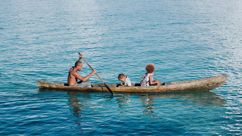 海面上昇が深刻なソロモン諸島で暮らす人々