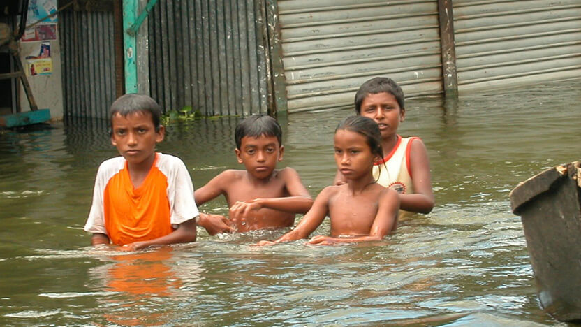 バングラデシュで暮らす子どもたち
