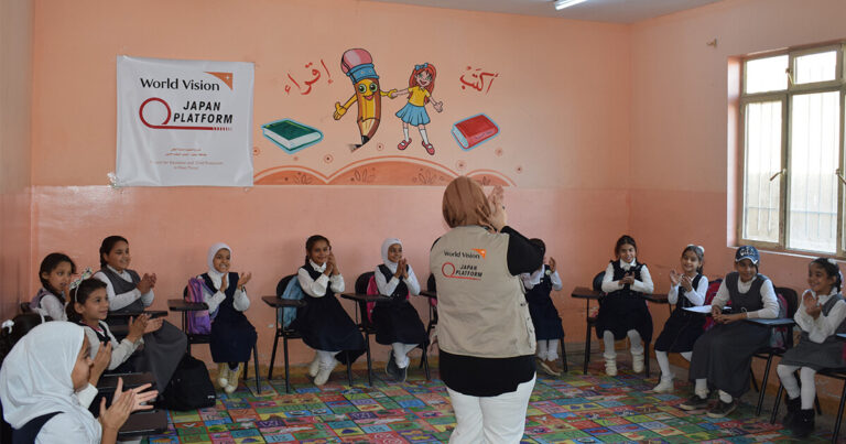 【イラク】子どもたちに未来を生き抜く力を～モスル西部での教育支援～7年間にわたり教育分野での支援を実施