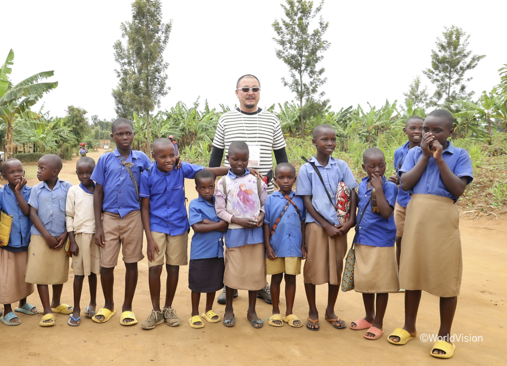 2025年3月にルワンダのニャガタレ地域を訪問した時の様子