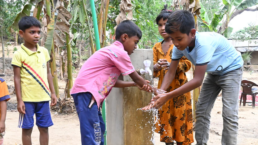 担当事業で建設した給水ポイント