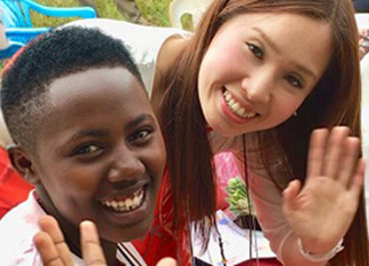 沼田　眞弓さん(2018年　ウガンダ訪問ツアーに参加)