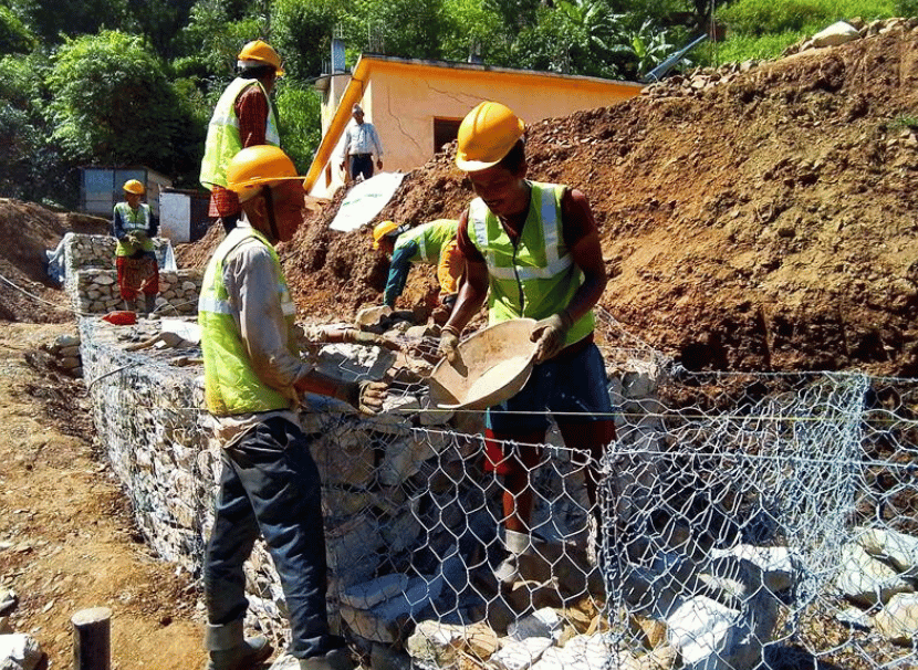 減災の取り組み（インフラ整備）