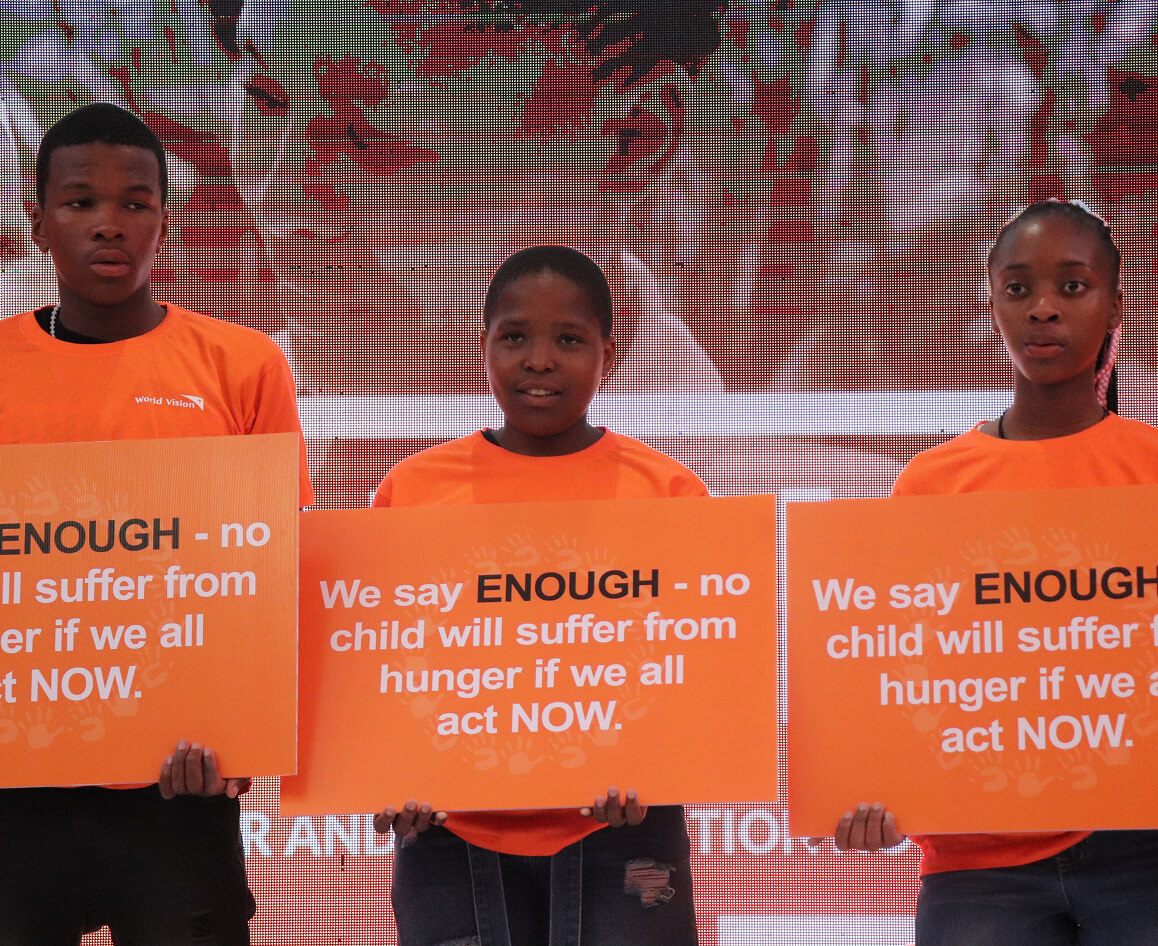 世界のすべての人が笑顔になれるよう、公正な社会の実現を目指しています