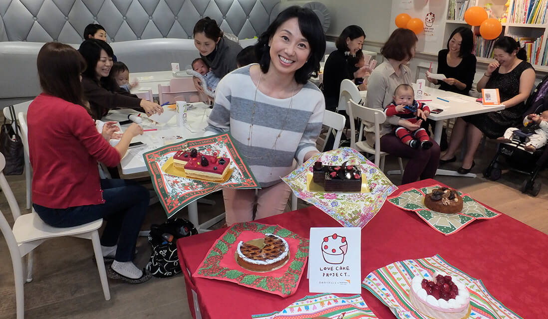 「ラブケーキプロジェクト」による食糧支援を開始（～2014）