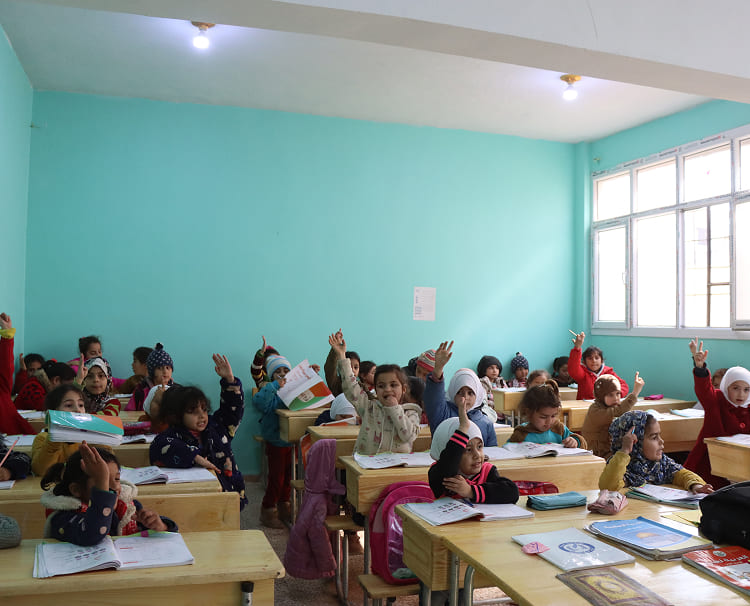 シリア北西部学校修復支援事業