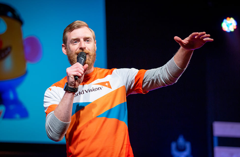 ワールド・ビジョンのイベントに参加する