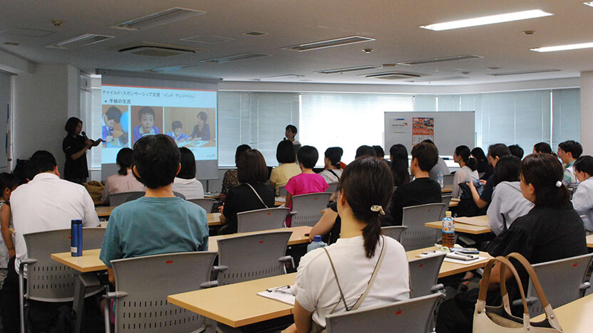 文京区対面イベントの保護者向けプログラムでお話しくださった𠮷朝さま