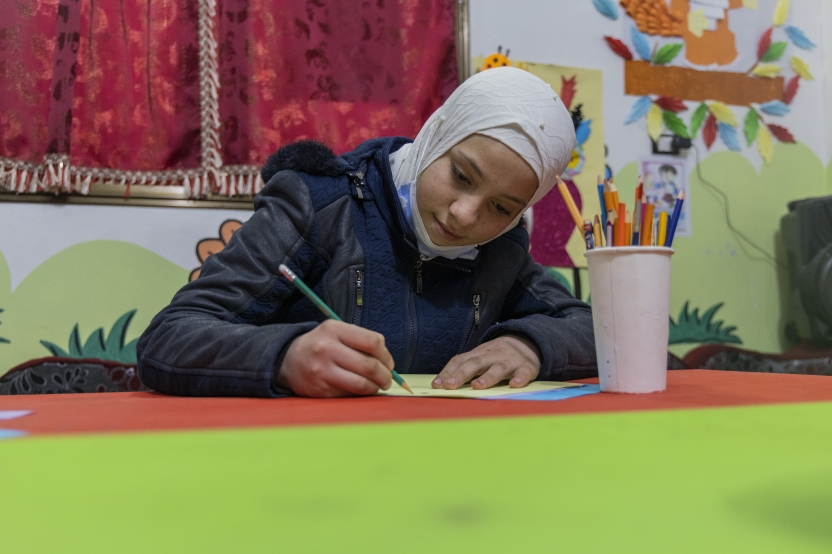 「国の再建を担ってほしい」という期待から、親の世代の教育への熱は高い