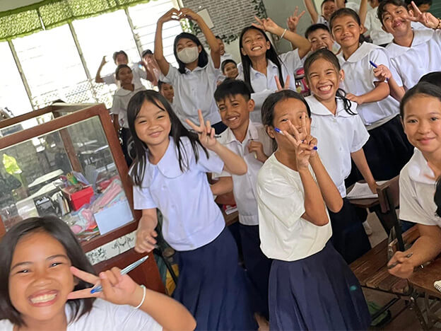 笑顔の子どもたち