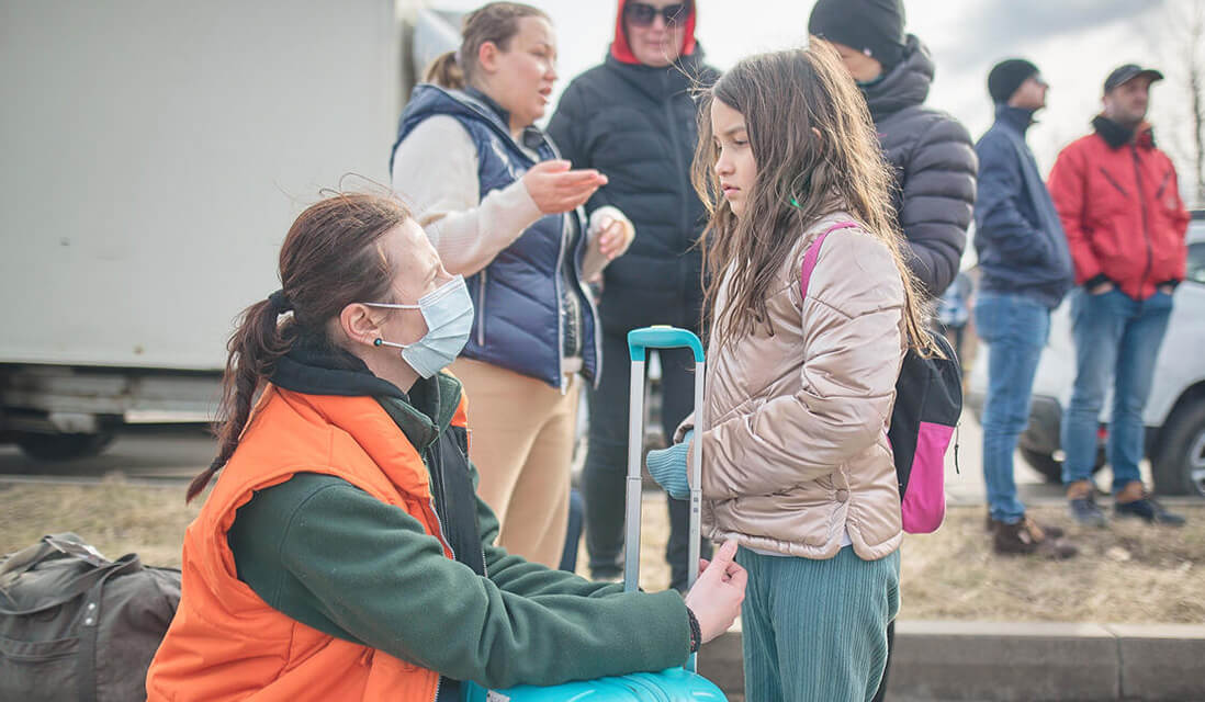 ウクライナ危機発生。緊急支援を開始