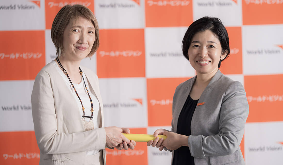 木内真理子から中島みぎわに事務局長交代