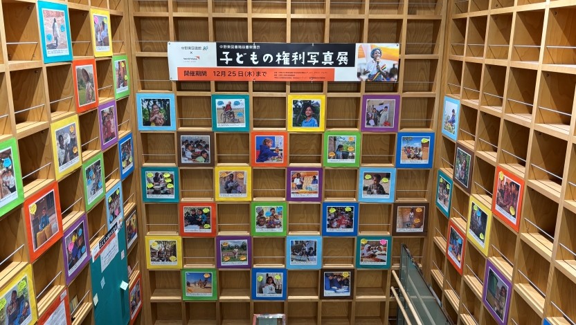 子どもの権利写真展2025 展示風景