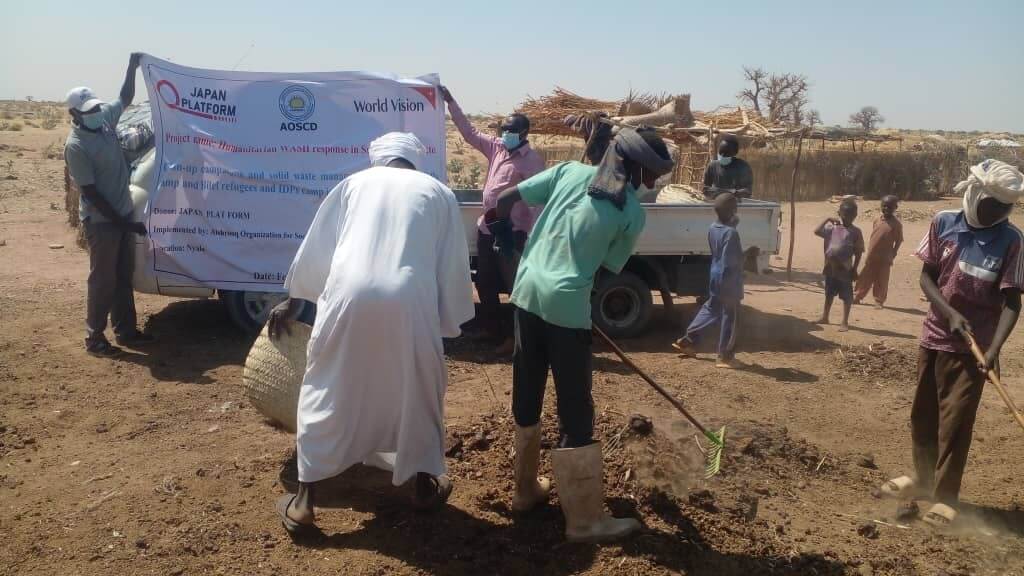 清掃キャンペーンの様子