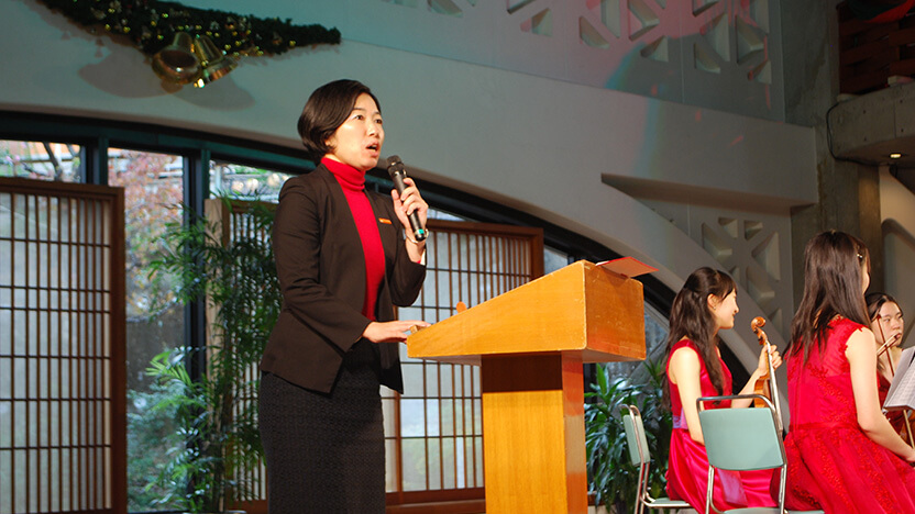 中島みぎわ事務局長