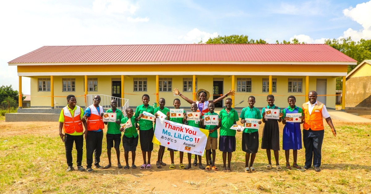 映画コメンテーター・LiLiCoさんのご支援で生まれた、新しい学びの場――ウガンダ共和国 北東部における小学校建設支援
