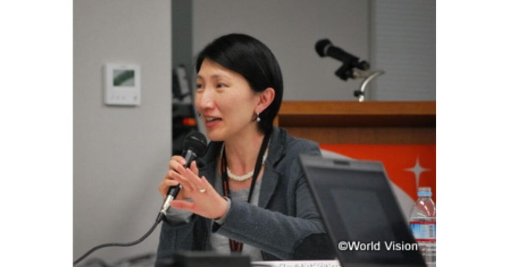 第二部のファシリテーターを務めた、WVJ東日本緊急復興支援部長 木内