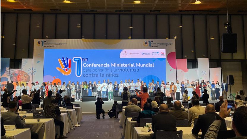 2024年コロンビアで開催されたグローバル閣僚会議の様子