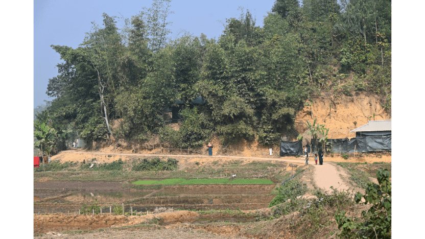 事業地ラム郡の様子。地理的に孤立したコミュニティも多く、基本的なサービスや外部からの支援は非常に限られています。