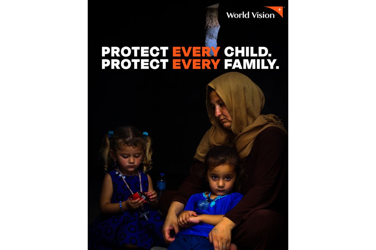 2026年3月4日プレスリリース「中東情勢のさらなる激化を受け、子どもと家族の保護は急務ー国際NGOワールド・ビジョンが強く要請」2枚目画像「すべての子どもの保護を。すべての家族の保護を」