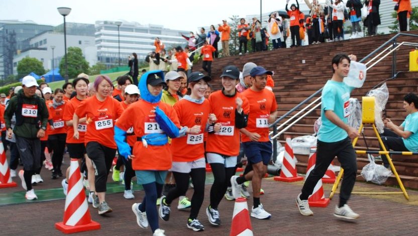 2025年10月、東京・豊洲ぐるり公園で開催時には287名が参加