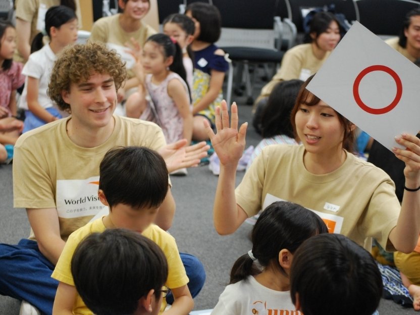 サマースクールユースボランティア当日の様子