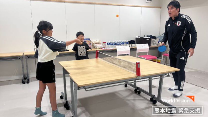 COSMOSを訪問くださった元サッカー日本代表の永島昭浩さん