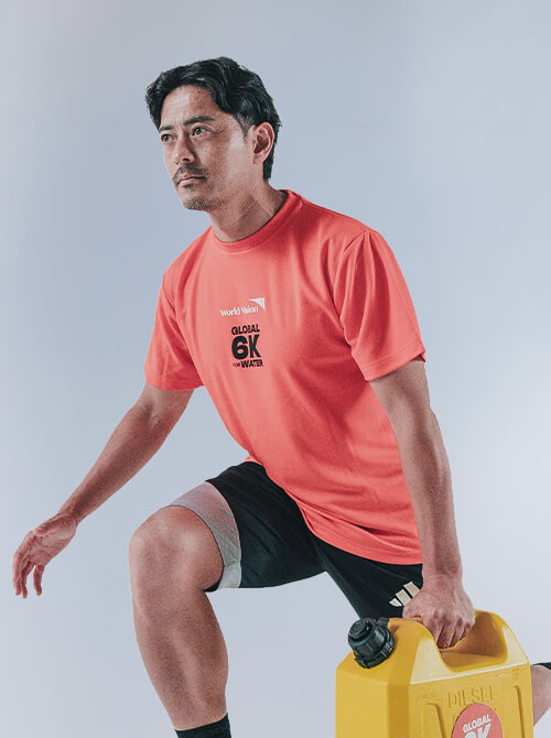 GLOBAL 6K FOR WATER 2026 オフィシャル・サポーター 鈴木 啓太