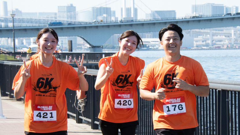 6kmランには約300人が参加