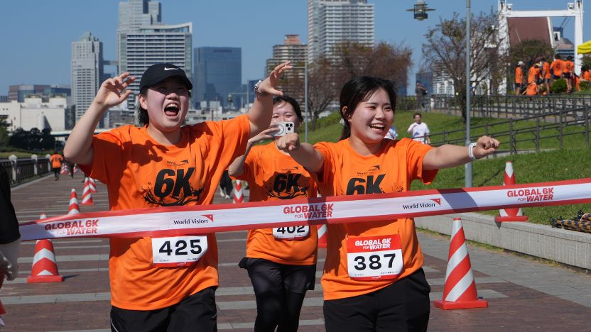 6kmランには約300人が参加
