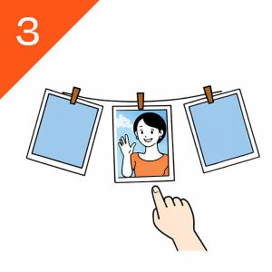 子どもたちがスポンサーを選びます