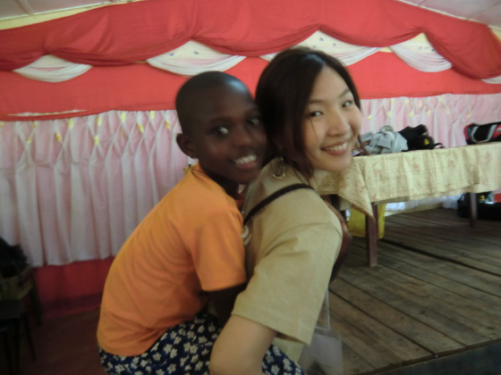 女子サッカーをしてきた私は、サッカーが好きな女の子を希望しました。