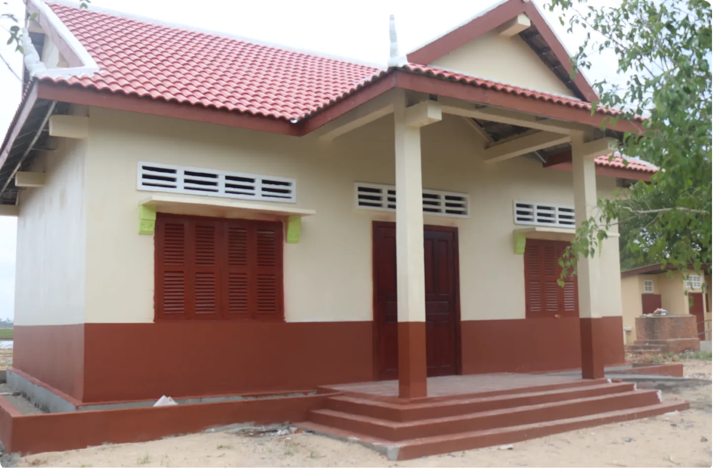 佐藤さまのご支援で建設された図書館