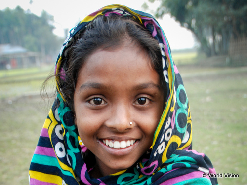 バングラデシュの女の子