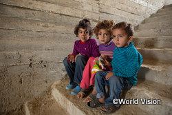 難民キャンプの子どもたち（レバノン）