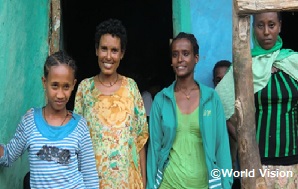 エチオピアのボランティアスタッフ